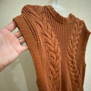 A New Day - Burnt Orange Vest